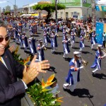 Marcelo Déda prestigia o desfile de 7 de Setembro - Foto: Márcio Dantas/ASN