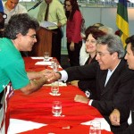 Governador assina contratos para repasse de recursos do PAC para Sergipe - Foto: André Moreira/ASN