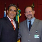Déda participa da posse de José Eduardo Dutra na Petrobras Distribuidora - Foto: Márcio Dantas/ASN