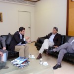 Ministro classifica projeto de saúde de Sergipe como referência nacional - José Gomes Temporão e Marcelo Déda / Foto: Márcio Dantas/ASN