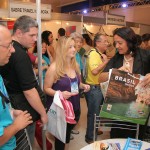 Mais de 500 agentes de viagem visitam estande de Sergipe em feira de turismo - Foto: Divulgação/Avirrp