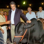Déda participa de procissão e exposição de animais em Lagarto - Foto: Márcio Dantas/ASN