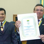Governador participa de homenagem a secretário João Gama na AL - Foto: Márcio Dantas/ASN