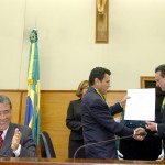 Governador participa de homenagem a secretário João Gama na AL - Foto: Márcio Dantas/ASN