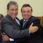 Governador participa de homenagem a secretário João Gama na AL - Foto: Márcio Dantas/ASN