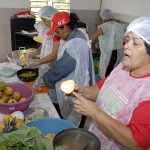 Membros do MST aprendem sobre alimentação saudável - Foto: Wellington Barreto