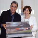 Déda se reúne com diretoria do Instituto Ayrton Senna - Marcelo Déda e Viviane Senna / Foto: Márcio Dantas/ASN