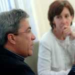 Déda se reúne com diretoria do Instituto Ayrton Senna - Marcelo Déda e Viviane Senna / Foto: Márcio Dantas/ASN