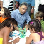 Déda visita feira de micro