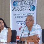 Secretaria de Comunicação faz reunião com a imprensa do Agreste - Eloísa Galdino (centro da foto) / Foto: Márcio Dantas/ASN