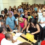 Governador participa de entrega de bolas produzidas por detentos a escolas - Foto: André Moreira/ASN