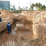 Canteiro de obras da ponte MosqueiroCaueira já está em funcionamento - Foto: Jorge Henrique/ASN
