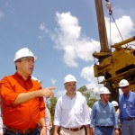 Governador lança oficialmente as obras da ponte MosqueiroCaueira - Foto: Márcio Dantas/ASN