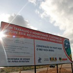 Canteiro de obras da ponte MosqueiroCaueira já está em funcionamento - Foto: Jorge Henrique/ASN