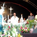 Déda acompanha procissão em homenagem à padroeira de Rosário do Catete - Foto: André Moreira/ASN