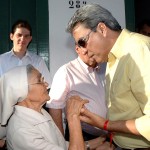 Déda acompanha procissão em homenagem à padroeira de Rosário do Catete - Foto: André Moreira/ASN