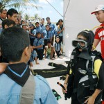 Crianças conhecem atividades do Corpo de Bombeiros e da polícia - Foto: Ascom/SSP