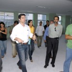 Secretários visitam obras do Hospital de Urgência - Foto: Márcio Garcez/Saúde