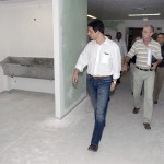 Secretários visitam obras do Hospital de Urgência - Foto: Márcio Garcez/Saúde