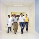 Secretários visitam obras do Hospital de Urgência - Foto: Márcio Garcez/Saúde