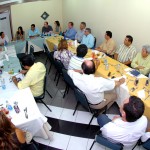 Secretária de Comunicação reúnese com membros do Sinertej - Foto: Márcio Dantas/ASN