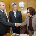 Marcelo Déda e Lúcia Falcón / Foto: Sérgio Amaral