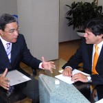 Marcelo Déda participa de audiência com o ministro da Educação - Foto: Roberto Jayme