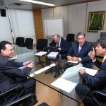 Marcelo Déda participa de audiência com o ministro da Educação - Foto: Roberto Jayme