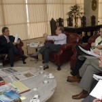 Déda obtém garantia de novos investimentos para Sergipe em Brasília - Tarso Genro e Marcelo Déda em audiência no Ministério da Justiça / Foto: Sérgio Amaral