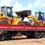 Operadores e mecânicos do DER fazem treinamento com novos equipamentos - Foto: Ascom/DER