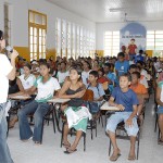 Saúde leva informação sobre DST/AIDS para jovens do interior - Foto: Lízia Martins