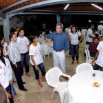 Déda se reúne com estudantes do projeto 'Parlamentar por um Dia' - Foto: Márcio Dantas/ASN