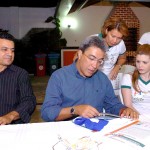 Déda se reúne com estudantes do projeto 'Parlamentar por um Dia' - Foto: Márcio Dantas/ASN