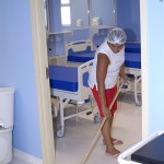Saúde inicia limpeza na Maternidade Nossa Senhora de Lourdes - Foto: Márcio Garcez/Saúde