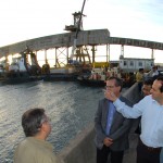 Déda discute perspectivas de ampliação em visita ao Terminal Portuário de Sergipe - Foto: Márcio Dantas/ASN