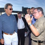Déda discute perspectivas de ampliação em visita ao Terminal Portuário de Sergipe - Foto: Márcio Dantas/ASN