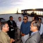Déda discute perspectivas de ampliação em visita ao Terminal Portuário de Sergipe - Foto: Márcio Dantas/ASN