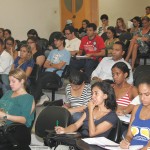 Palestra do Proquali sobre discurso jornalístico atrai estudantes - Foto: Jorge Henrique/ASN