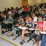 Palestra do Proquali sobre discurso jornalístico atrai estudantes - Foto: Jorge Henrique/ASN