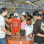 Alunos do ECCOS visitam exposição sobre Xingó - Foto: Edinah Mary/Seides