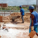 Obras de construção da delegacia do Santa Maria estão adiantadas - Foto: Reinaldo Gasparoni/SSP