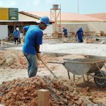 Obras de construção da delegacia do Santa Maria estão adiantadas - Foto: Reinaldo Gasparoni/SSP