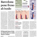Imprensa espanhola destaca participação de Déda no BMP - Capa do caderno 'Vivir': na foto