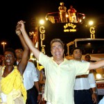 Governador prestigia comemorações a Oxum na Orla de Atalaia - Foto: Márcio Dantas/ASN
