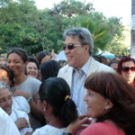 Marcelo Déda acompanha procissão da padroeira de Aracaju - Foto: Isa vanny/ASN