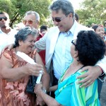 Marcelo Déda acompanha procissão da padroeira de Aracaju - Foto: Isa vanny/ASN