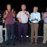 Marcelo Déda participa de acendimento da árvore da Energipe - Foto: Márcio Dantas/ASN