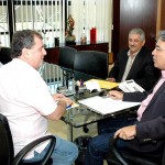 Governador tem audiências com prefeitos de três municípios - Foto: André Moreira/ASN