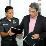Déda recebe representantes de Associações da PM e dos Bombeiros - Foto: André Moreira/ASN