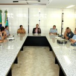 Déda recebe representantes de Associações da PM e dos Bombeiros - Foto: André Moreira/ASN